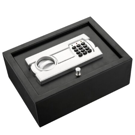 Fleming Supply Fleming Supply Portable Gun Safe Lockbox with Digital Keypad fits in a Drawer, Cabinet, or Vehicle 719561THS